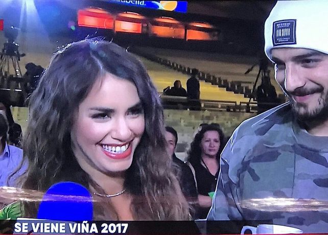 Las miradas y las risas entre Lali Espósito y Maluma causan sensación en Viña del Mar