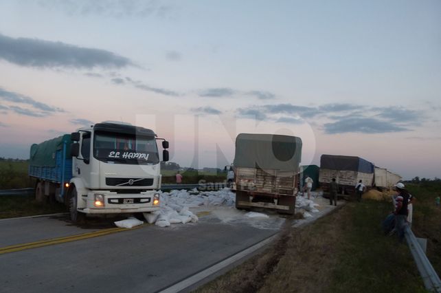 Murió un camionero en un choque en la circunvalación