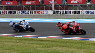Marc Márquez y Alex Márquez coparon Termas de Río Hondo, que volvió a recibir el MotoGP.