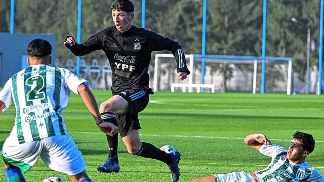 Lucas Cuffia (arquero) y Zahir Ibarra (defensor)