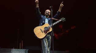 Abel Pintos se presentó en Rosario