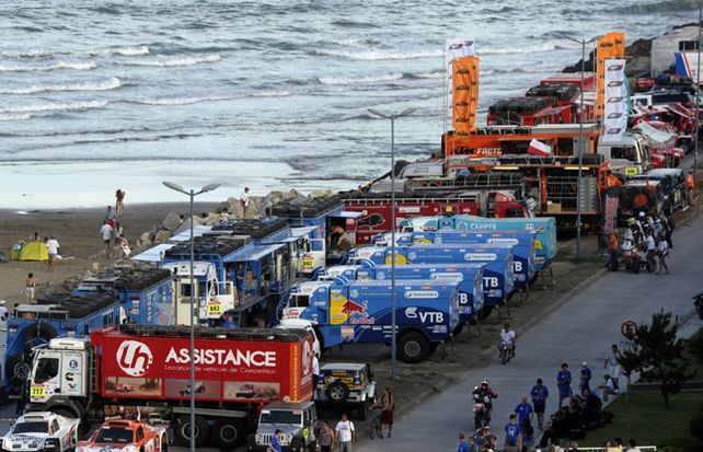 Mar del Plata respiró Dakar con la largada simbólica