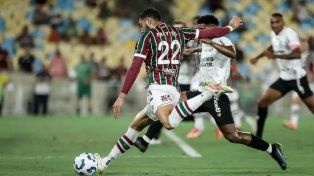 El ex-Newells Juan Pablo Freytes fue titular en Fluminense.