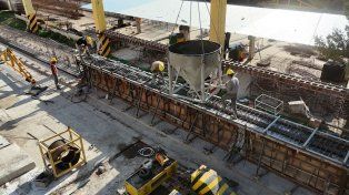 Los avances de la obra del nuevo Puente Carretero