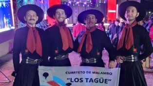 Cuarteto de malambo Los Tague