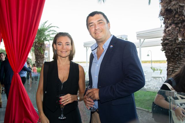 Romina de Palma y Gastón Arjol.