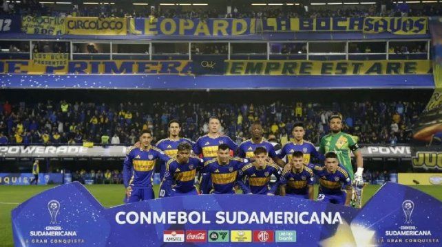 El equipo de Boca ante Cruzeiro por los octavos de final.