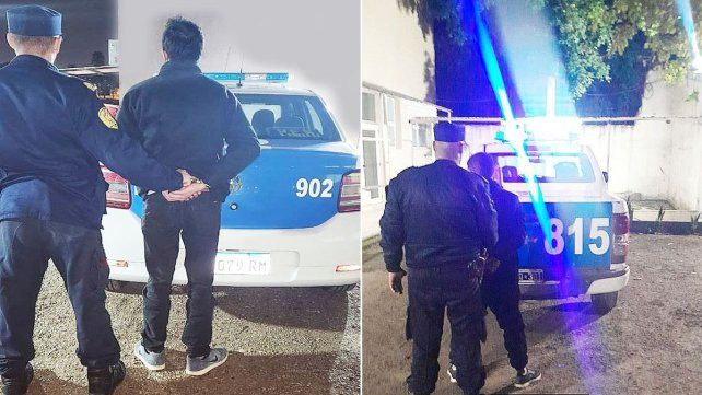 En la madrugada de este domingo se produjeron dos hechos de violencia de género en distintos puntos de Paraná. Dos hombres quedaron detenidos