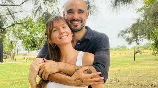 Abel Pintos junto a su esposa