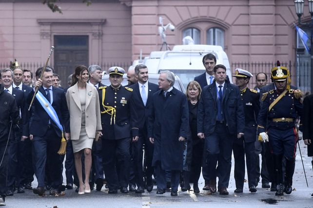 Con Macri en el Tedeum, el arzobispo Mario Poli, afirmó que la inequidad genera violencia