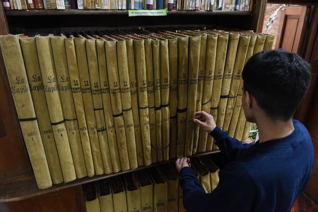 Festejos en la primera biblioteca popular de Rosario