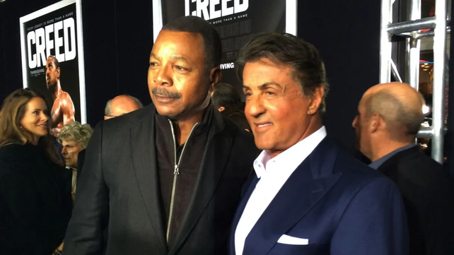 Carl Weathers y Stallone cimentaron una amistad que duró toda la vida. 