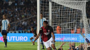 El paraguayo Velázquez anotó el gol rojinegro en la victoria en el Cilindro, tras un córner.&nbsp;
