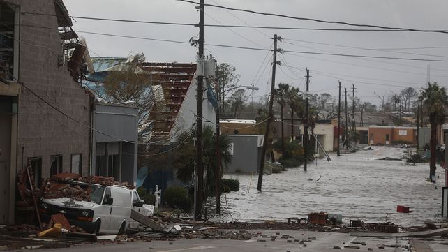 Las impactantes imágenes de la devastación que dejó el paso del huracán Michael en Florida
