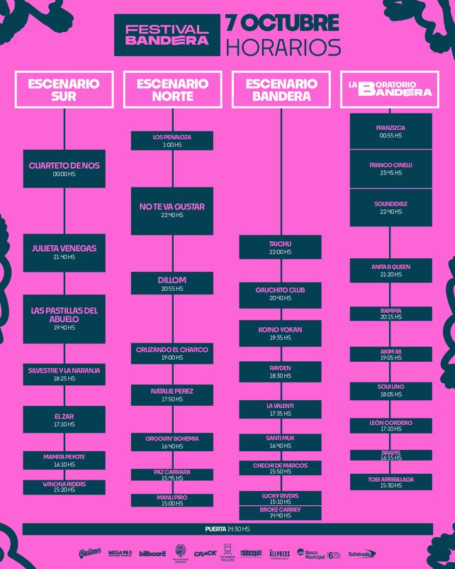 La cuarta edición del Festival Bandera llega a Rosario