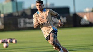 Enzo Fernández se prepara para jugar la Copa América, pero no estará en los Juegos Olímpicos.
