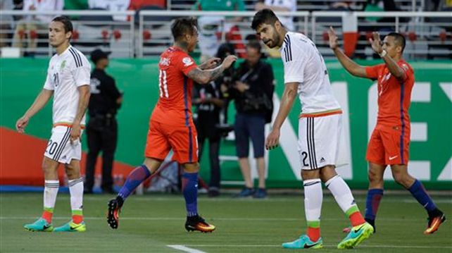 Avisó el campeón: Chile aplastó a México y quiere repetir la historia