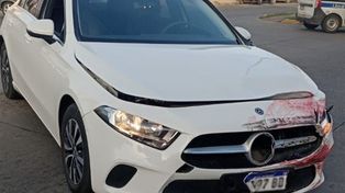 El Mercedes Benz A200 había sido robado minutos antes del choque.