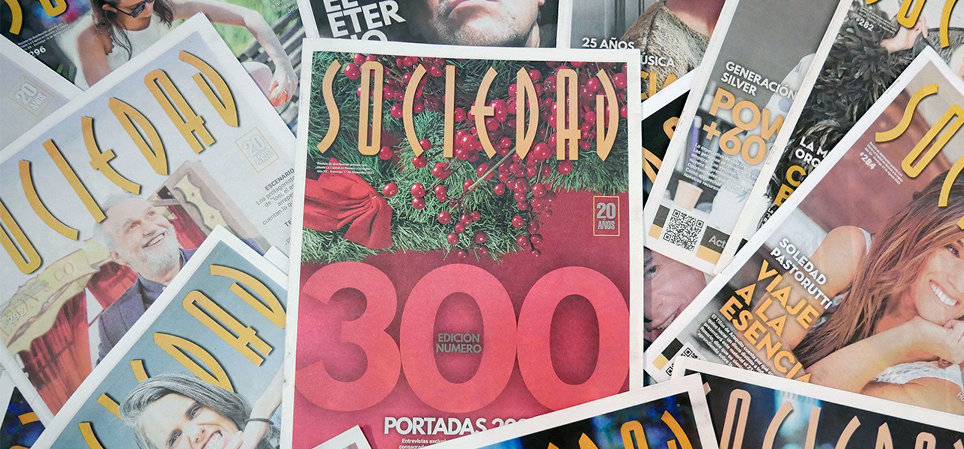 Un viaje de 10 mil páginas: Revista Sociedad celebra su edición 300