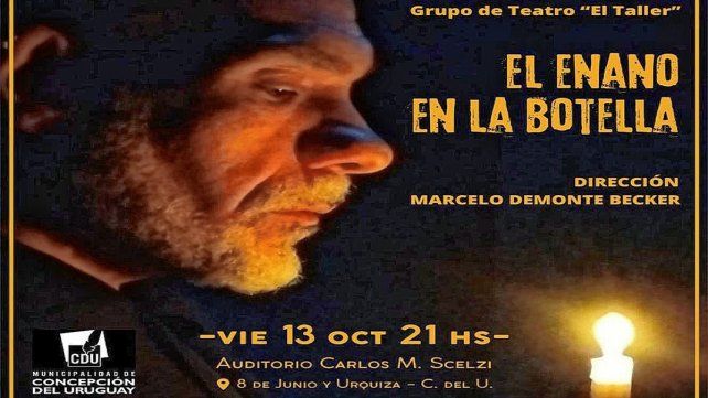 La obra El Enano en la Botella se presentará en la Histórica