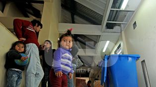 La lluvia provocó filtraciones en el techo del Alassia