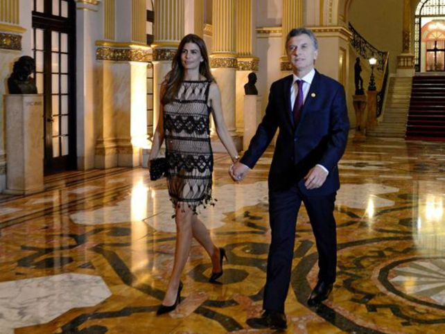 Mauricio Macri y Juliana Awada asistieron a la cena de gala que dio el saliente presidente de Perú