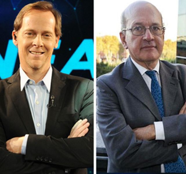 Matías Martín y Pablo Sirvén se tiraron con todo.
