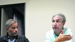 Defensores. Navas y Edwards se refirieron a su labor como penalistas.