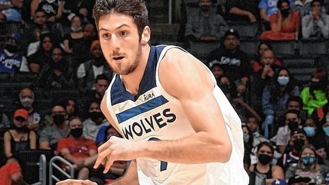Bolmaro sumó dos rebotes en el derrota de Minnesota&nbsp;
