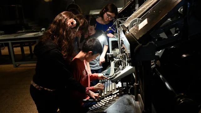 El Museo Diario La Capital, un viaje por la historia de la prensa, adaptado para los más chicos
