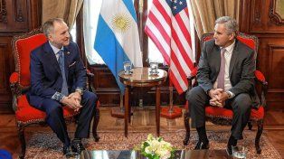 El Canciller Pablo Quirno recibió al nuevo Embajador de Estados Unidos, Peter Lamelas