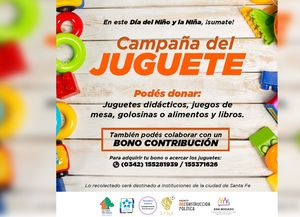 Una campaña para que todos los niños puedan festejar en su día