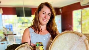Vanina comparte en TikTok las exóticas recetas con madera