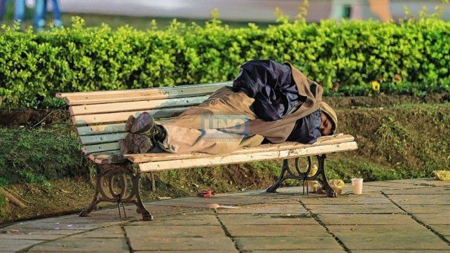 Personas en situación de calle están expuestas al frío