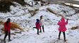 Una ola polar y fuertes nevadas cubrieron amplias zonas del pa&iacute;s