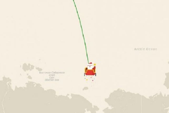 ¿Dónde está Papá Noel en este momento?