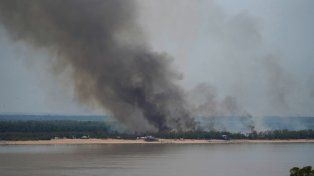 Incendios en las islas. Santa Fe y Entre Ríos ajustan protocolos de prevención.&nbsp;