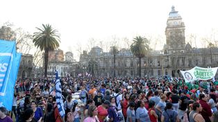 La convocatoria de la Multisectorial Contra la Violencia Institucional reunió organizaciones sociales y a familiares de víctimas de homicidios.