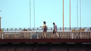 Un jueves algo nublado en la ciudad de Santa Fe