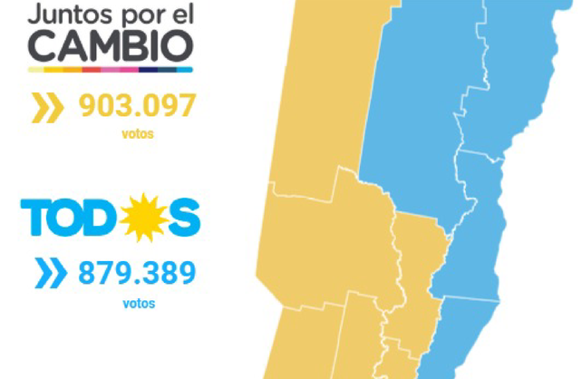 El mapa de cómo votó Santa Fe para diputados nacionales