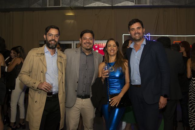 Matías Formia, Alejandro Bassini, Carla Garzón y Ramiro Pérez.
