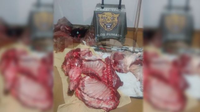 Detuvieron a tres hermanos cuatreros que robaron, mataron y faenaron un novillo