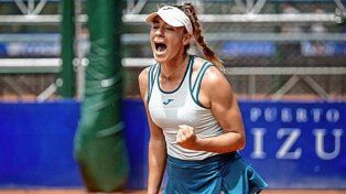 Carlé y Sierra avanzaron a los cuartos de final del WTA 125 de Montevideo