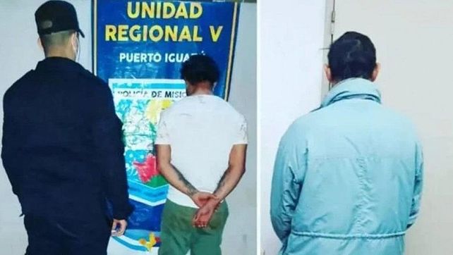 Efectivos de la Policía de Misiones lograron detener a dos hombres