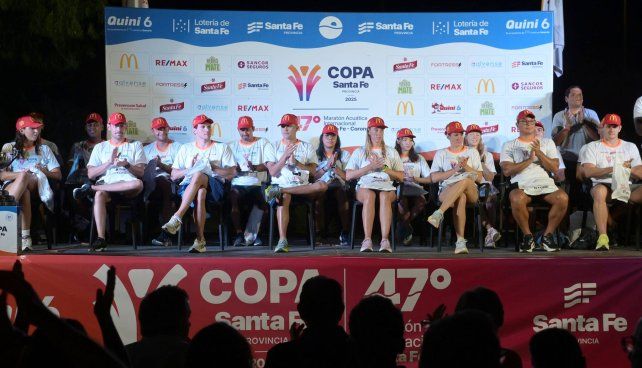 La laguna Setúbal será escenario de un sprint demostración de los nadadores.