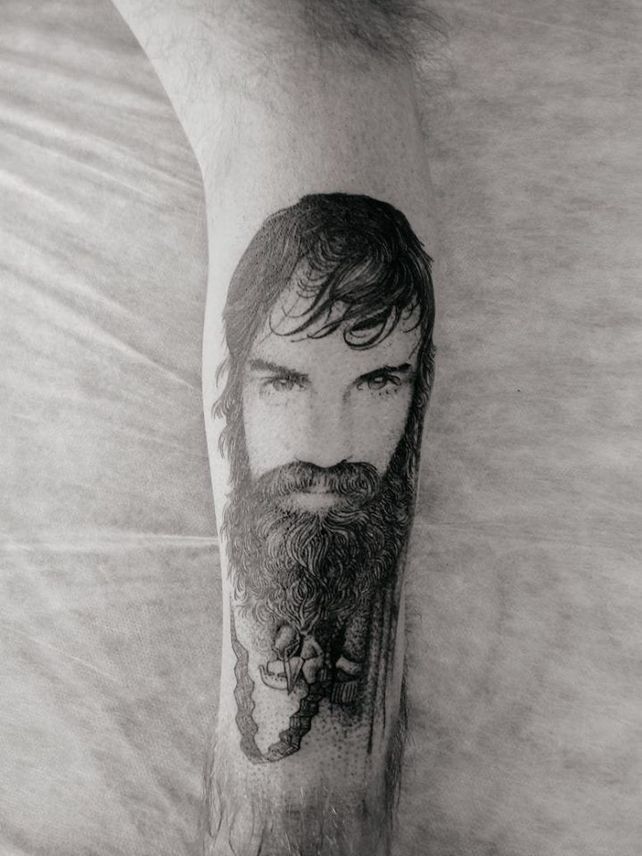 Sergio Maldonado mostró el tatuaje que se hizo para rendir homenaje a Santiago