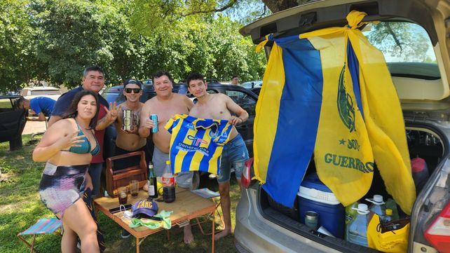 Los hinchas de Central coparon Santiago del Estero y sueñan