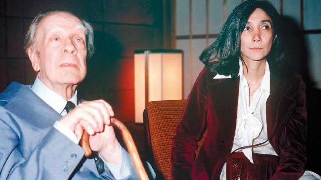 Murió María Kodama, viuda de Jorge Luis Borges