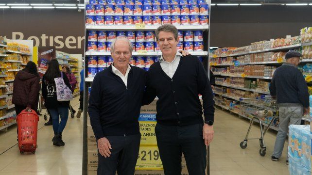 Federico y Nicolás Braun estuvieron en Rosario para inaugurar sus operaciones en la ciudad.