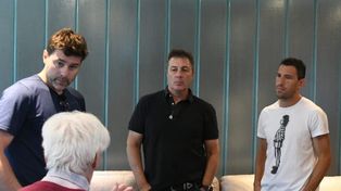 Pochettino charló de fútbol en Bella Vista